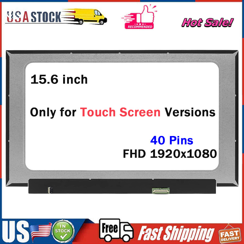 NT156FHM-TS0 40pin Touch IPS LCD Screen Replacement Display Panel FHD 15.6" New