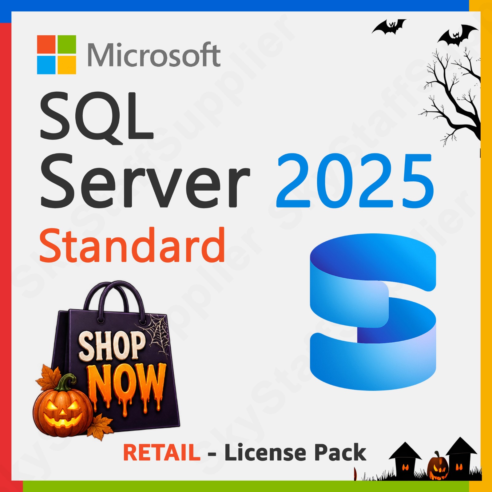 Microsoft SQL Server 2025 Standard License Key Perpetual + 5 ACCESS CALs, NEW