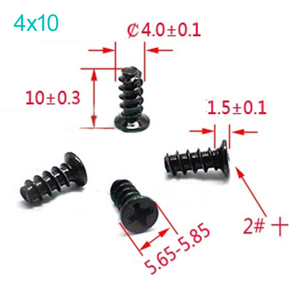 10pcs Durable Screws Computer PC Case Cooling Fan Mount Screws For Fans Optional