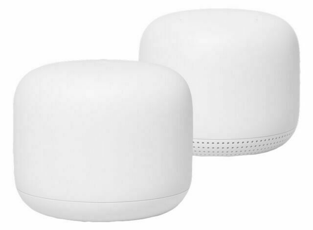 Google Nest Mesh Wifi Router and Point New Unopened - Snow White 