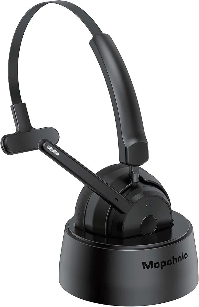 Mopchnic Bluetooth Wireless Headset With Microphone For PC: KH113M