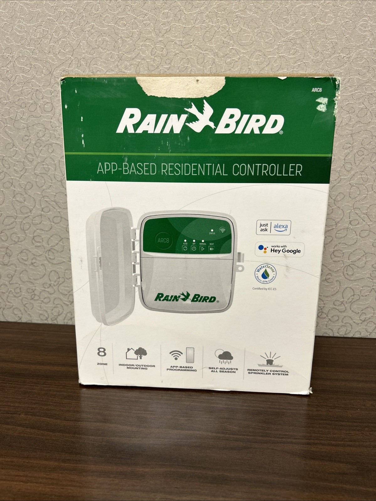Rain Bird ARC8 8-Zone Smart Irrigation Controller WiFi Indoor/Outdoor