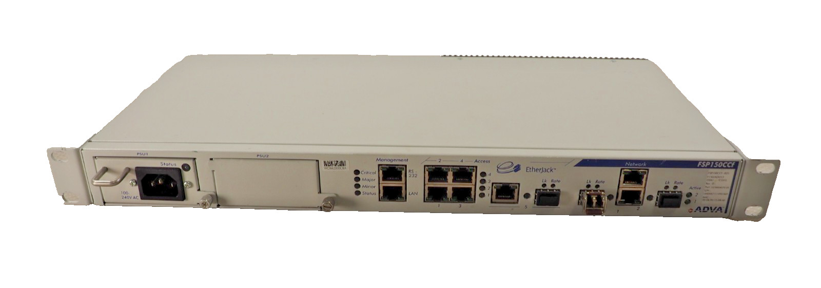 ADVA FSP150CCf Carrier Ethernet Service Extension Switch 1*PSU