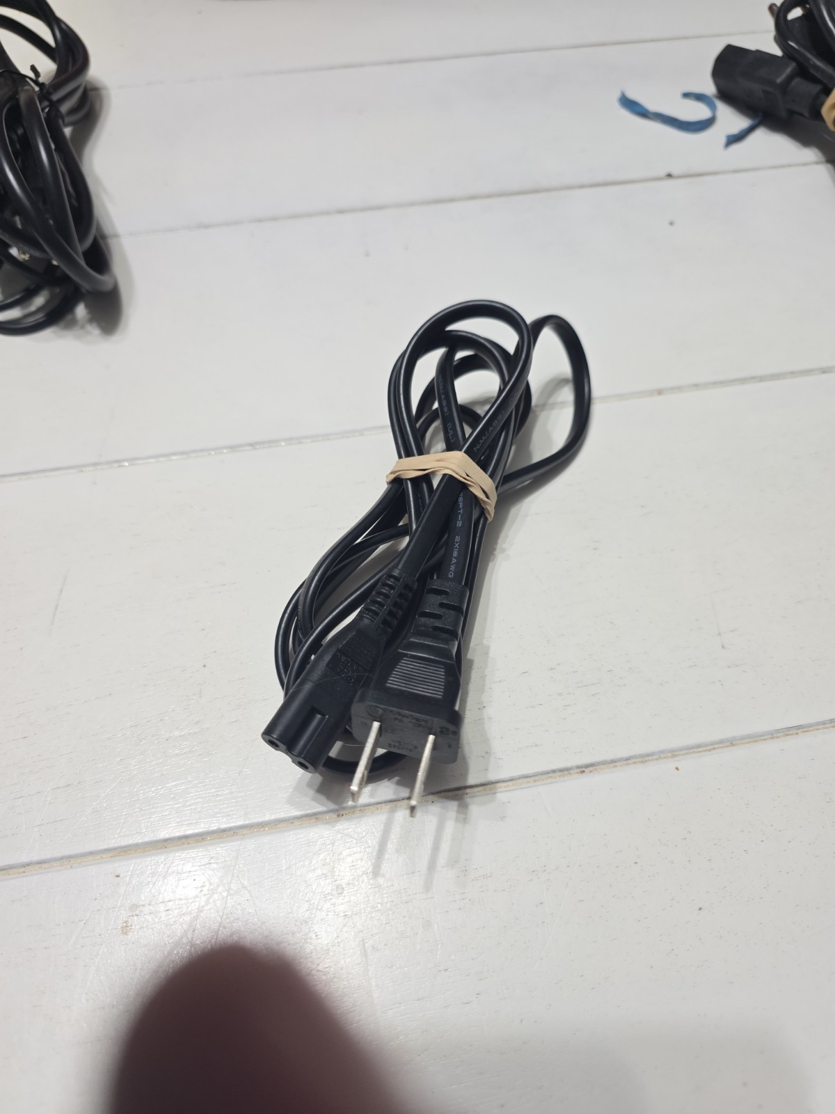 NEW 2 Prong AC Power Cord For Volex VAC7S Outlet Socket Plug Cable 2-Pin Lead #2