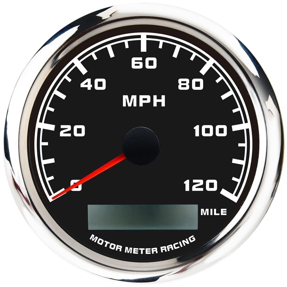 MOTOR METER RACING 85mm 3-3/8" W Pro GPS Speedometer