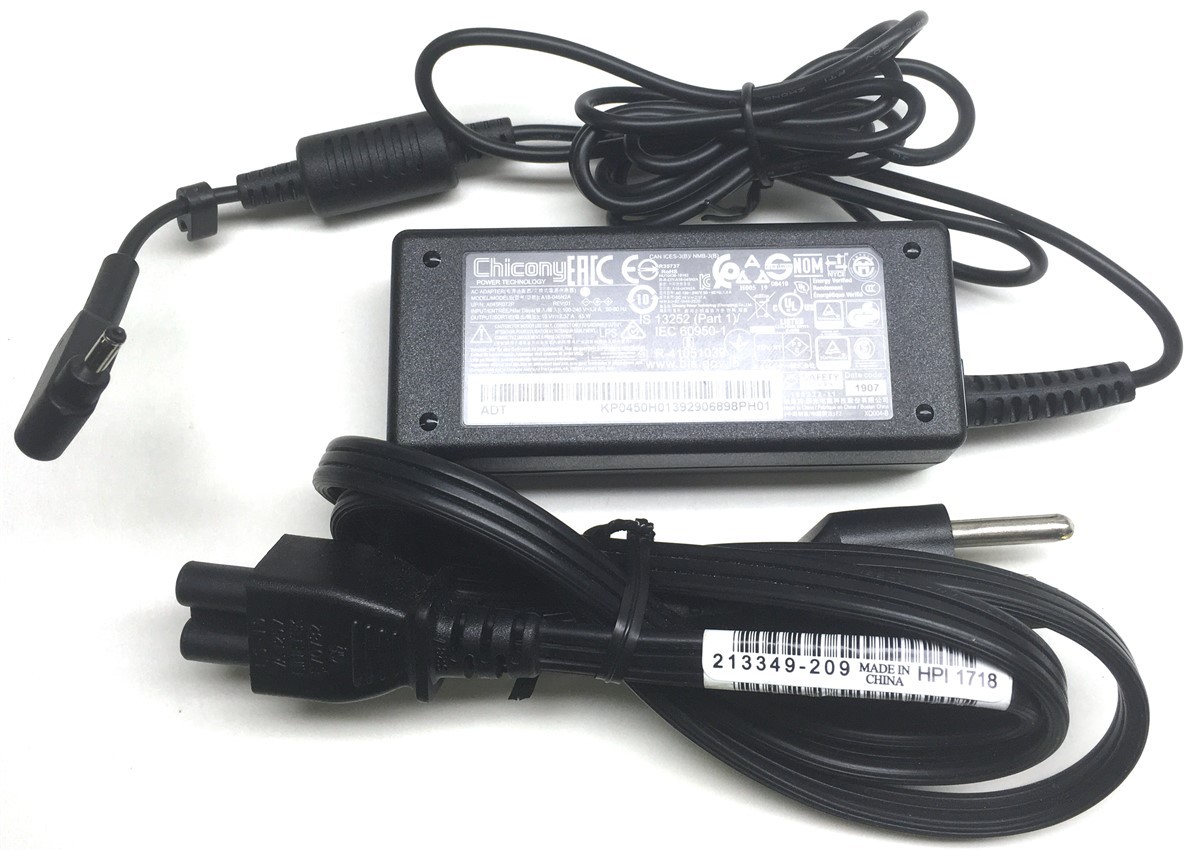 Genuine Chicony for Acer Charger AC Power Adapter A18-045N2A 19V 45W 3.0mm Tip