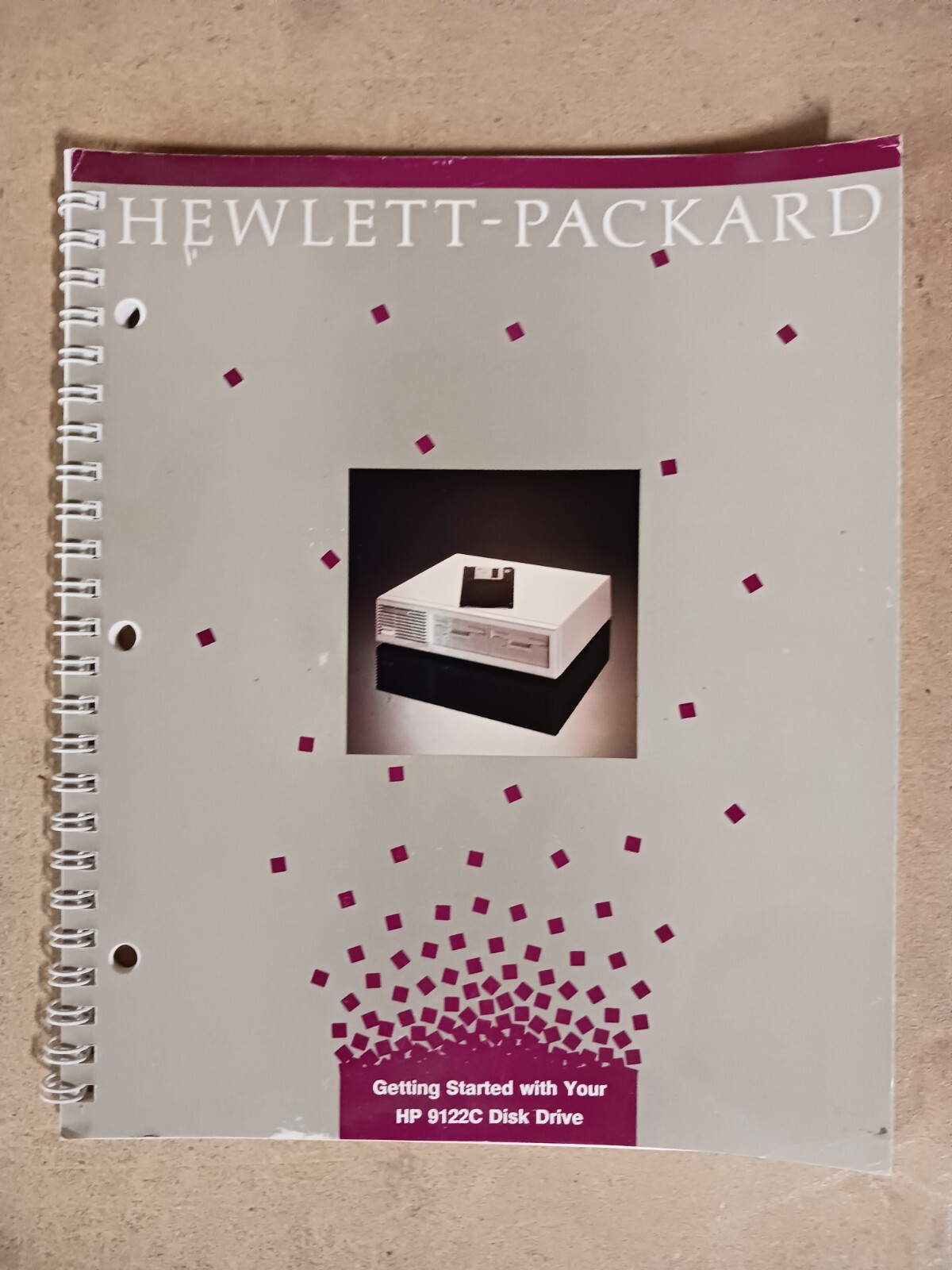 Getting Started With Your HP 9122C Disk Drive Manual (June 1989)