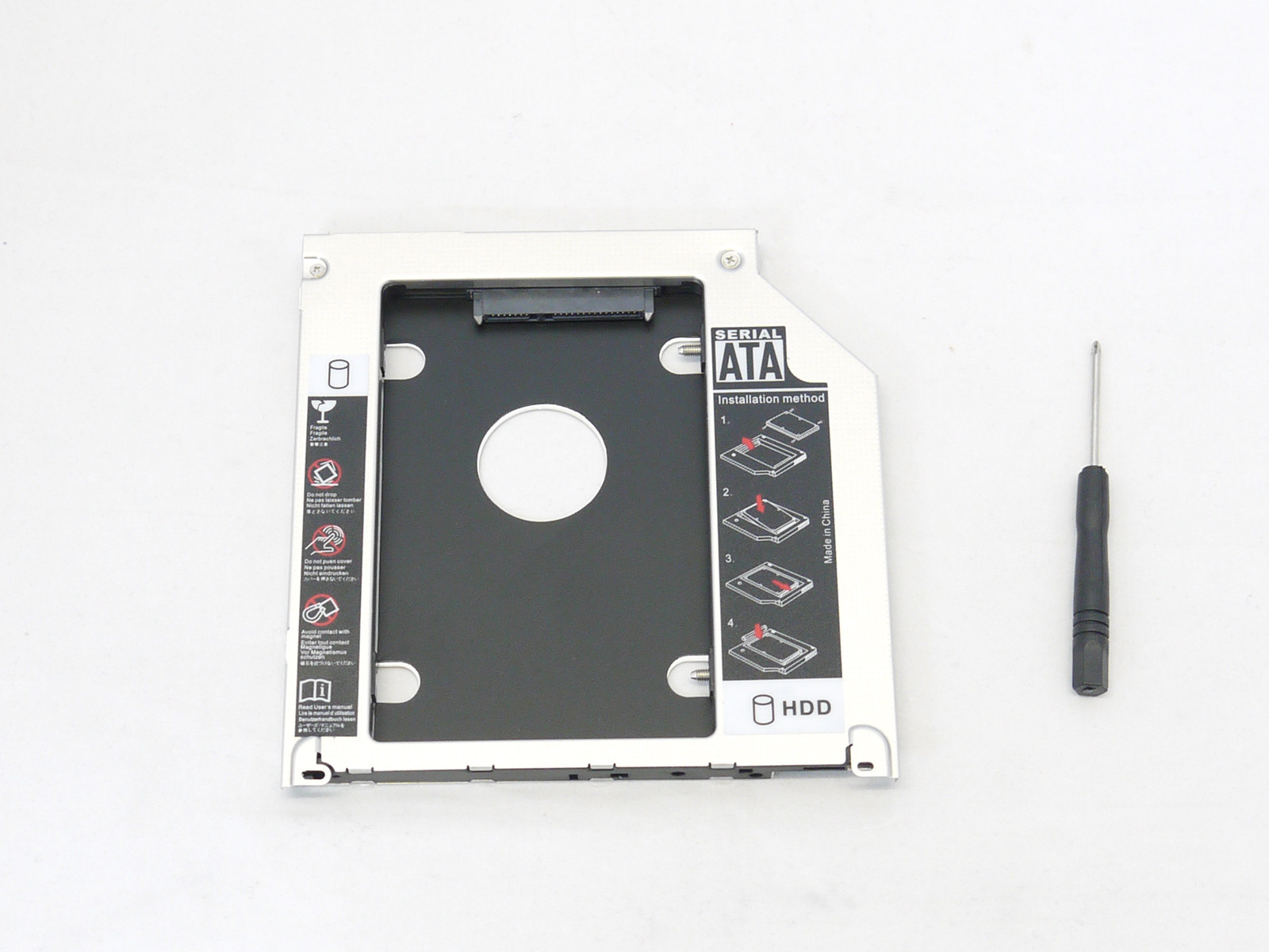 2.5" New 2nd SSD HDD hard drive caddy Adapter for Apple unibody MacBook Pro
