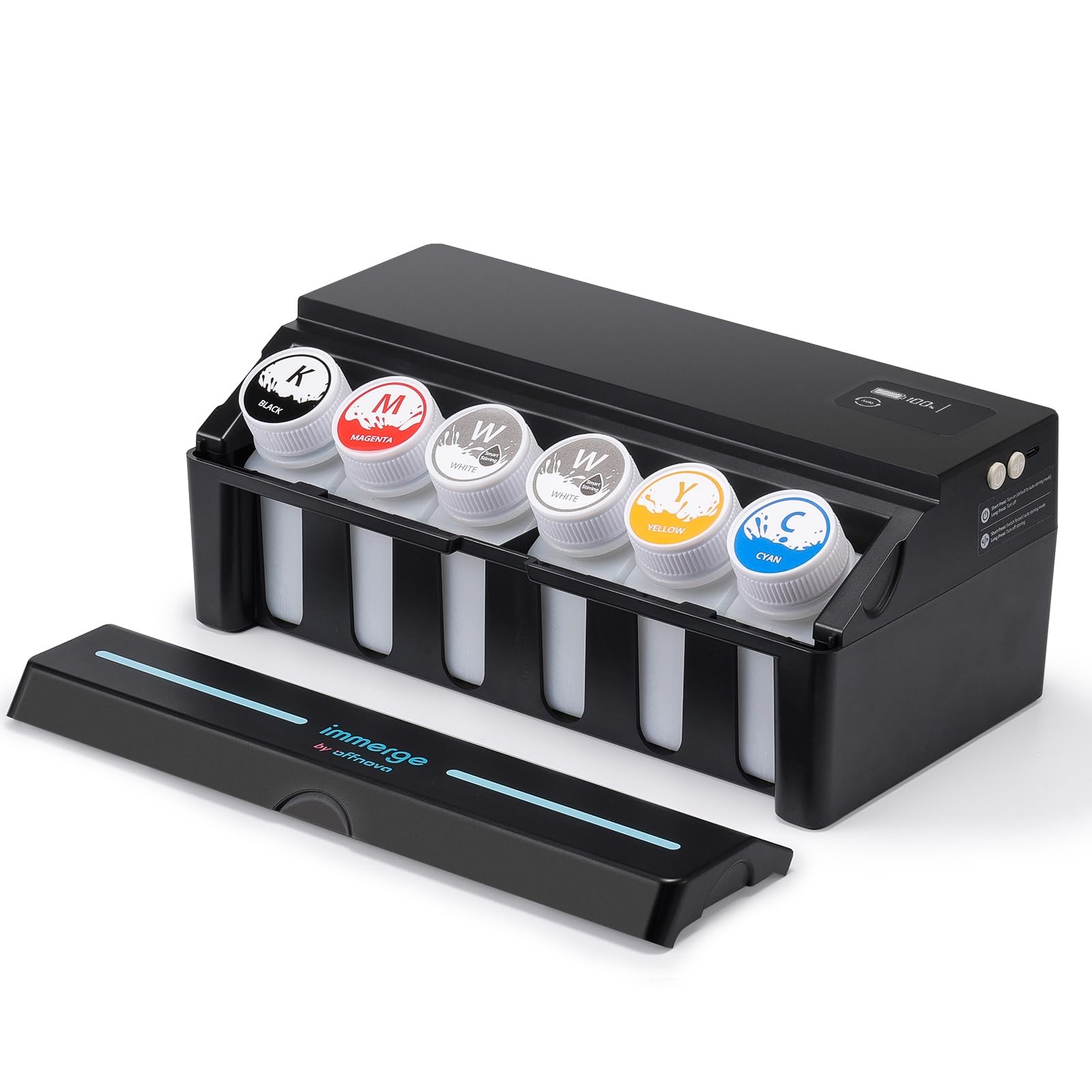OFFNOVA Immerge CISS DTF with Digital Display, White Ink Circulation Black