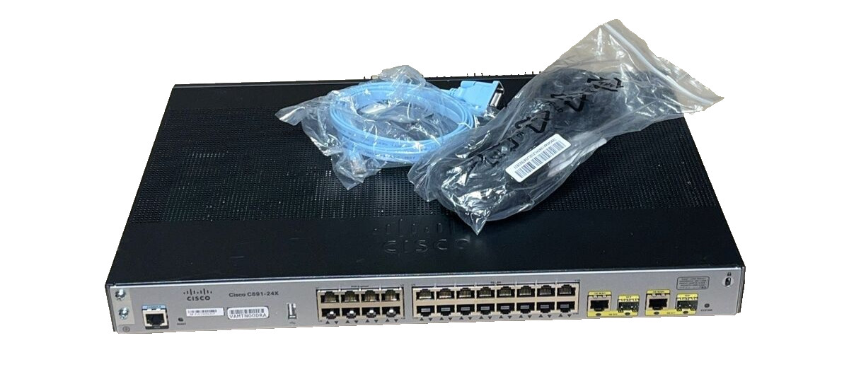Cisco C891-24X/K9 Router / Switch - Integrated with 2xGE SFP & 24xETH Port