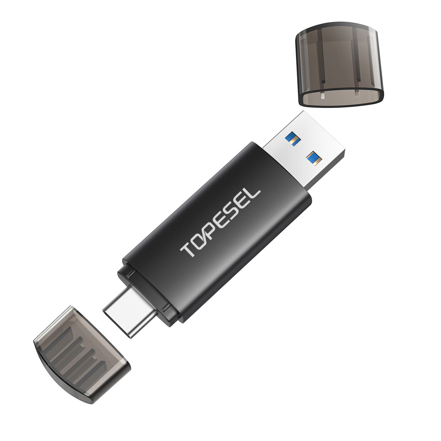 wholesale Lot 1/ 5/ 10x High Speed Dual USB 3.0 32GB 64GB 128G USB-C Flash Drive