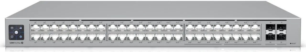 Ubiquiti UniFi Pro Max 48 Port PoE Switch (USW-Pro-Max-48-PoE) 720W, New In Box