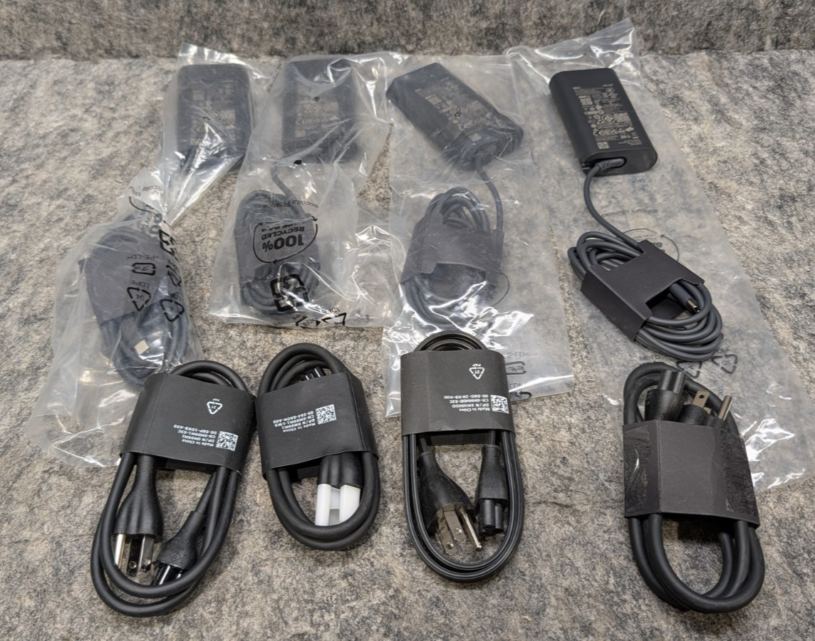 Lot 4 DELL 100W Charger USB-C HA100PM230 🔥New🔥
