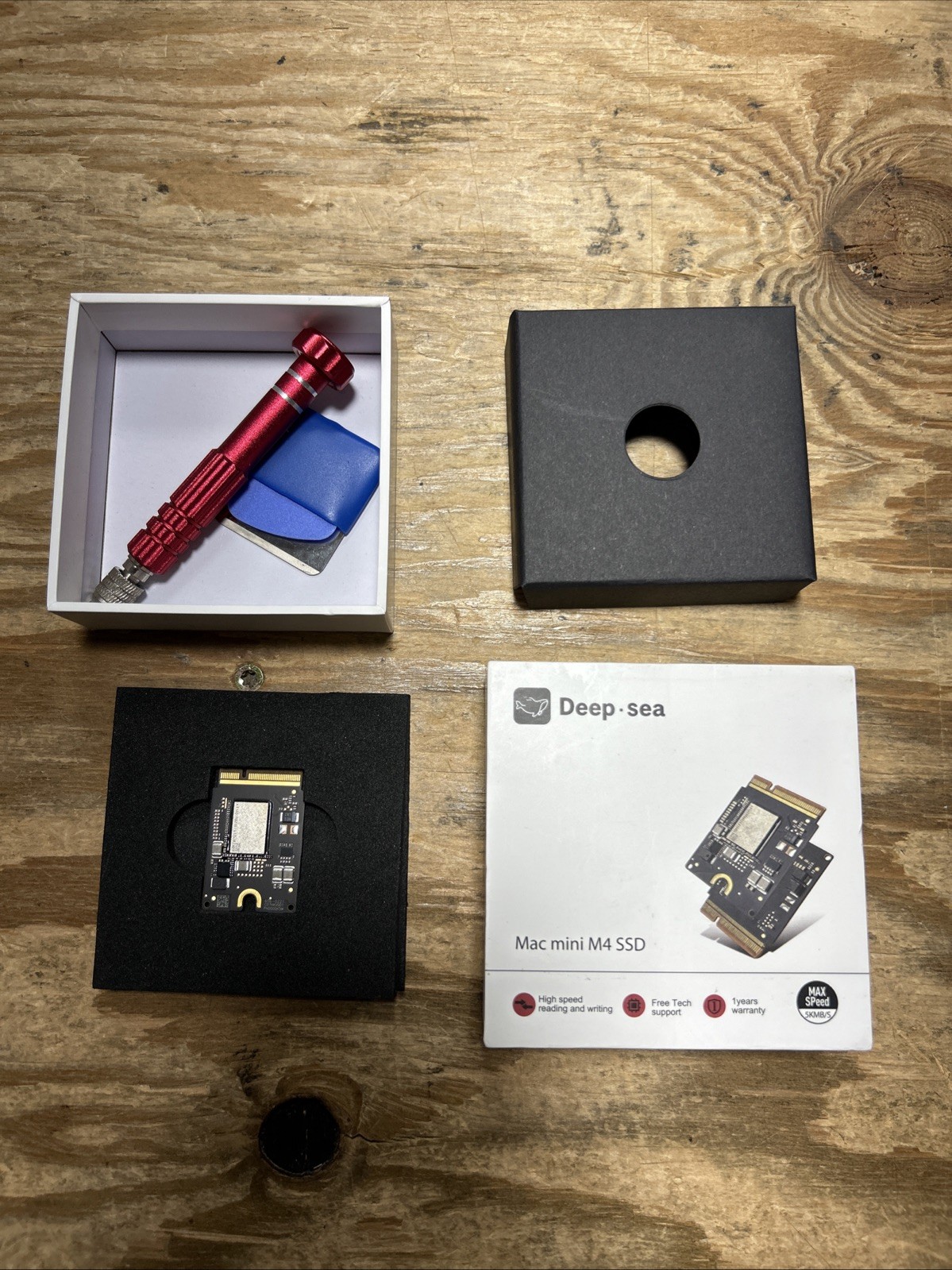 Deep Sea Mac Mini M4 SSD Replacement 256GB