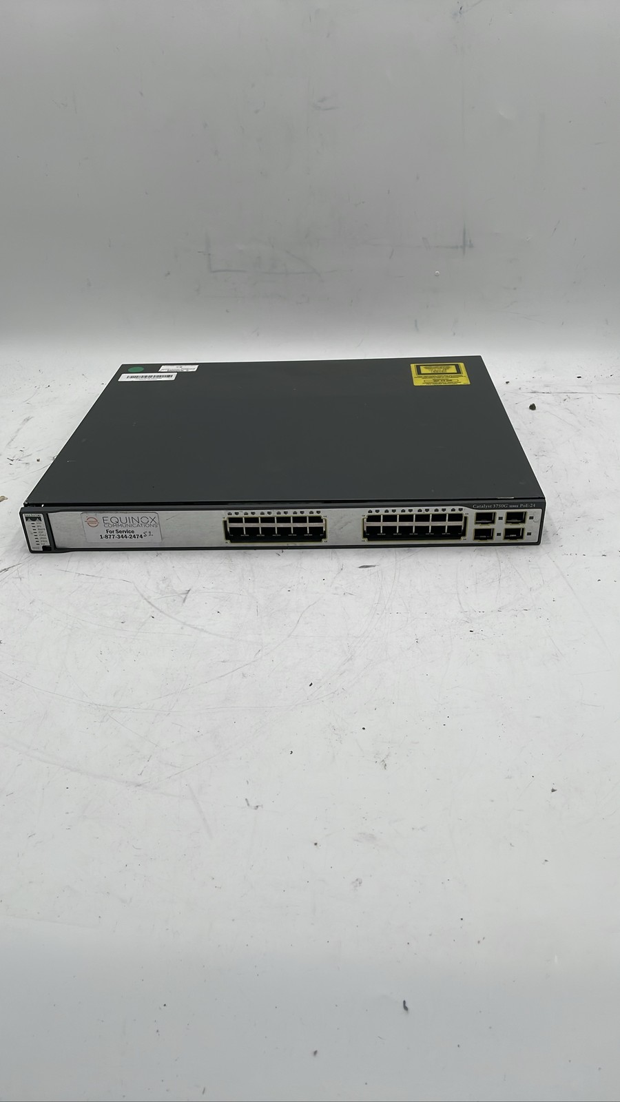 Cisco Catalyst WS-C3750G-24PS-S 24-Port PoE Gigabit Switch