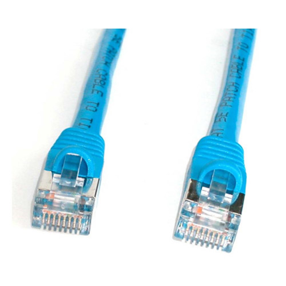 StarTech S45PATCH10BL Startech Cb 10Ft Cat5E Blue Snagless Shielded Rj45 F