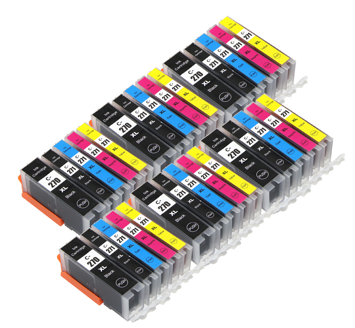 30pk New Ink Cartridge For Canon PGI-270XL CLI-271XL Pixma MG5720 MG5721 TS5020