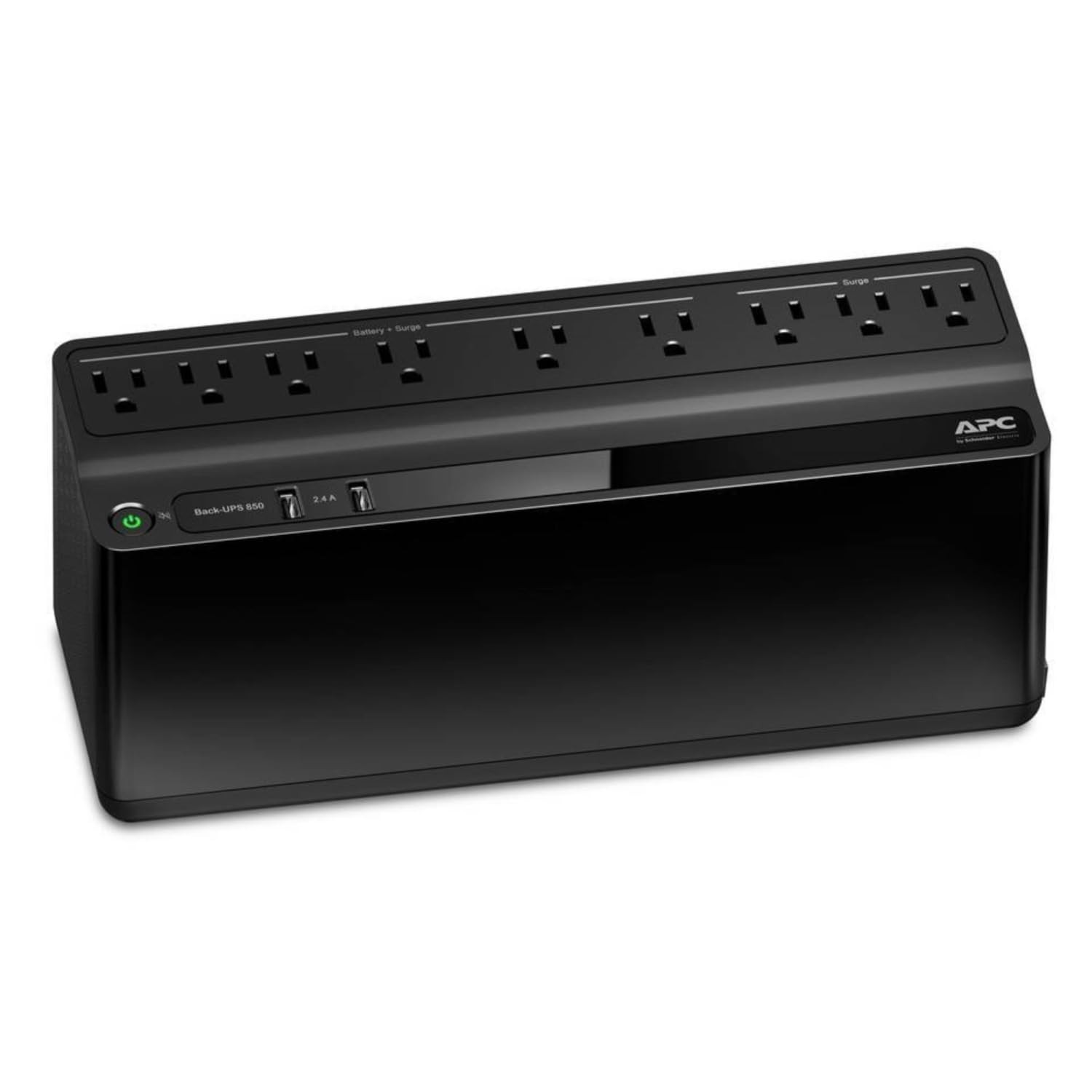 850VA UPS Battery Backup & Surge Protector for PC, Router, NAS | 35-Min Runtime,