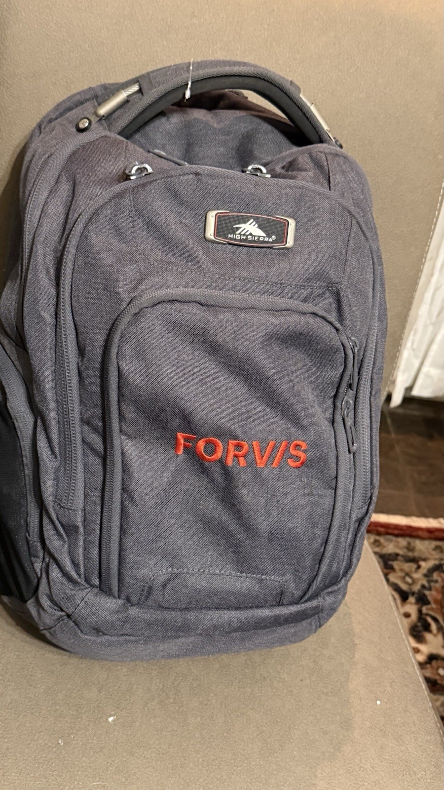 High Sierra 17" Computer UBT Deluxe Backpacks With FORVIS Logo