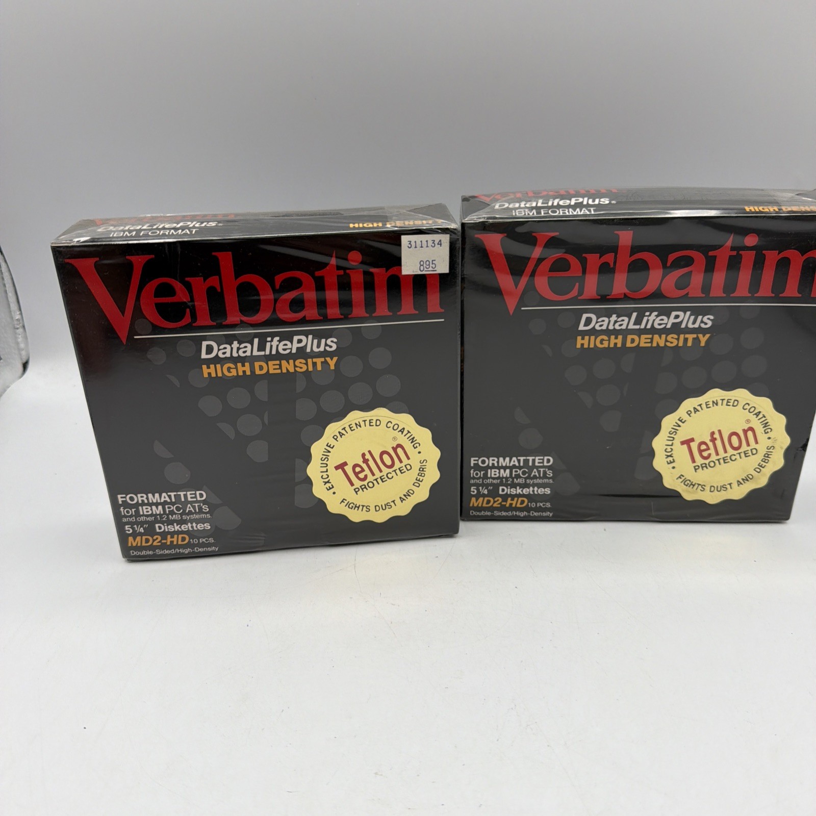 Verbatim Data Life Plus 5 1/4" MD2-HD High Density Minidisks  (2 Boxes) 20 Disks