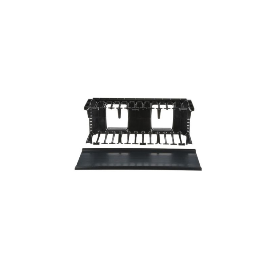 Panduit NMF4 High Capacity Horizontal Single-Sided Cable Manager ABS 4RU Black
