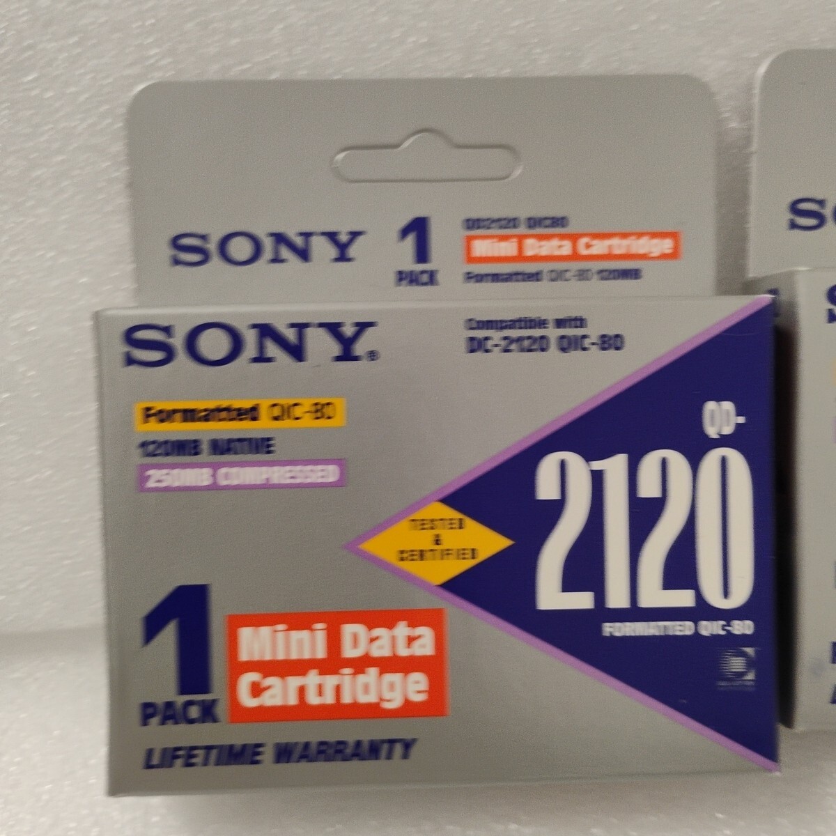 New Sony Mini Data Cartridge Qd 2120 Compatible with DC2120 Qic-80 120 250 Mb 