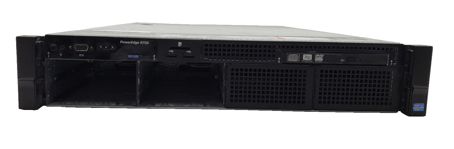 Dell PowerEdge R720 Dual Xeon E5-2650 v2 12GB DDR3 2U Server No HDD Tested