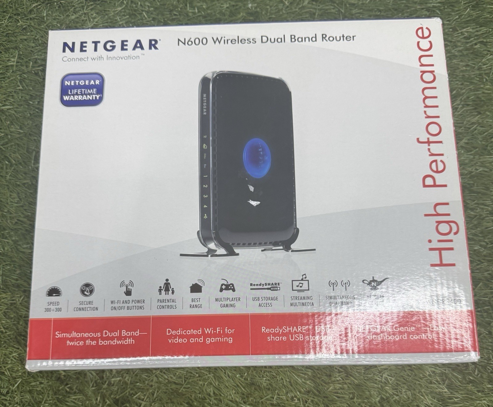 NETGEAR Wi-Fi Wireless N600 Dual Band Router WNDR3400