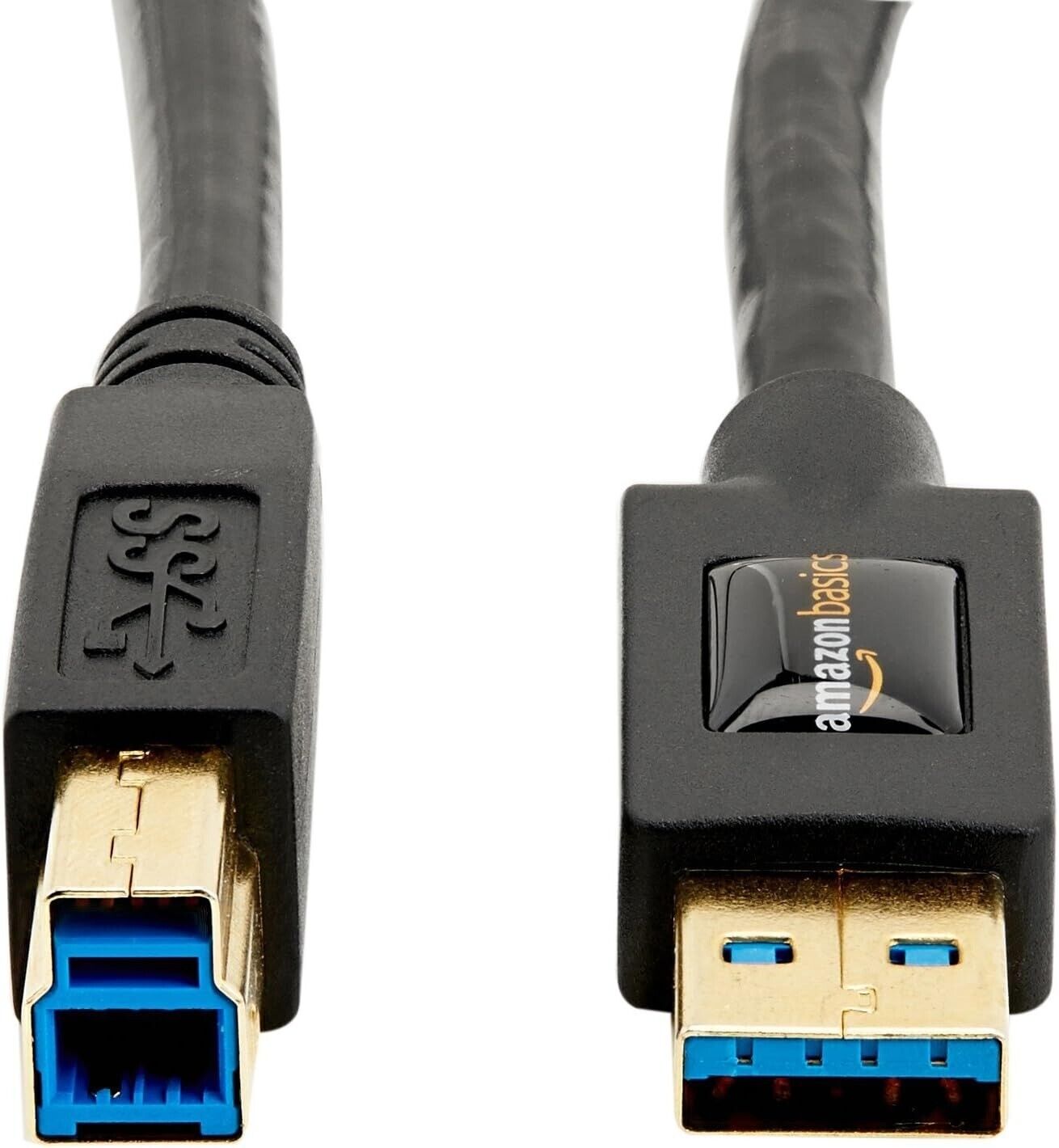10 Pack 3 Feet  USB 3.0 Cable - A-Male to B-Male  High Speed Multi-Shielded