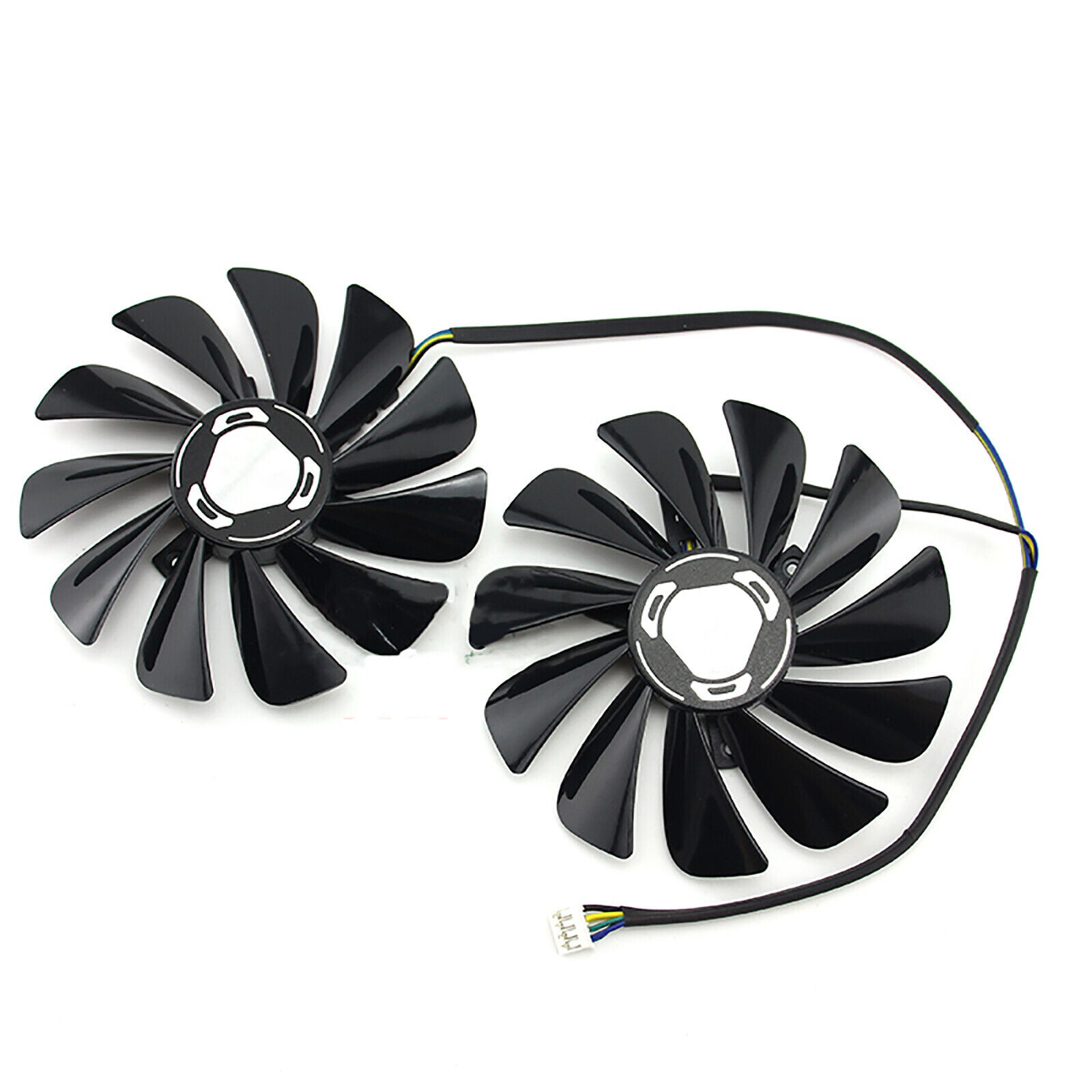For XFX RX 5600XT 6GB RX5500 XT Graphics Card Cooling Fans Radiator Cooler Parts