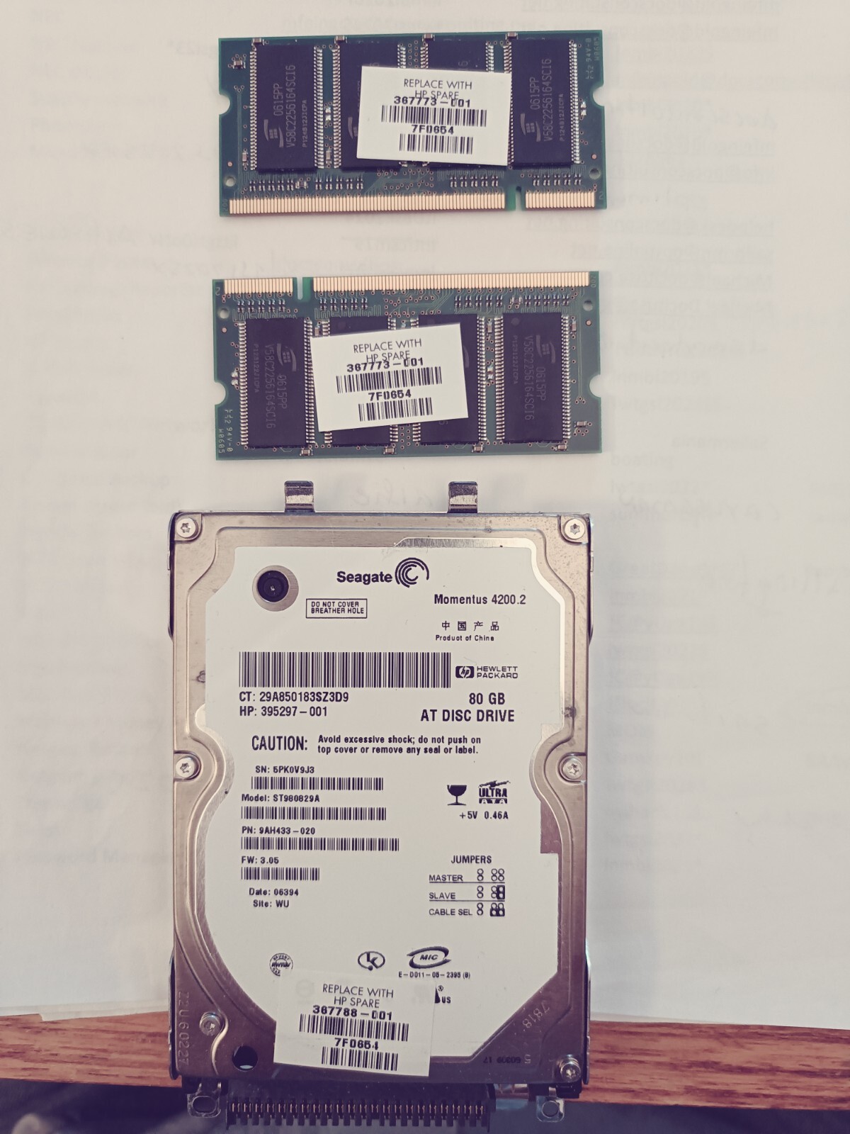 Seagate Momentus 4200.2 80 GB,Internal,4200 RPM,2.5" (ST980829A) HDD