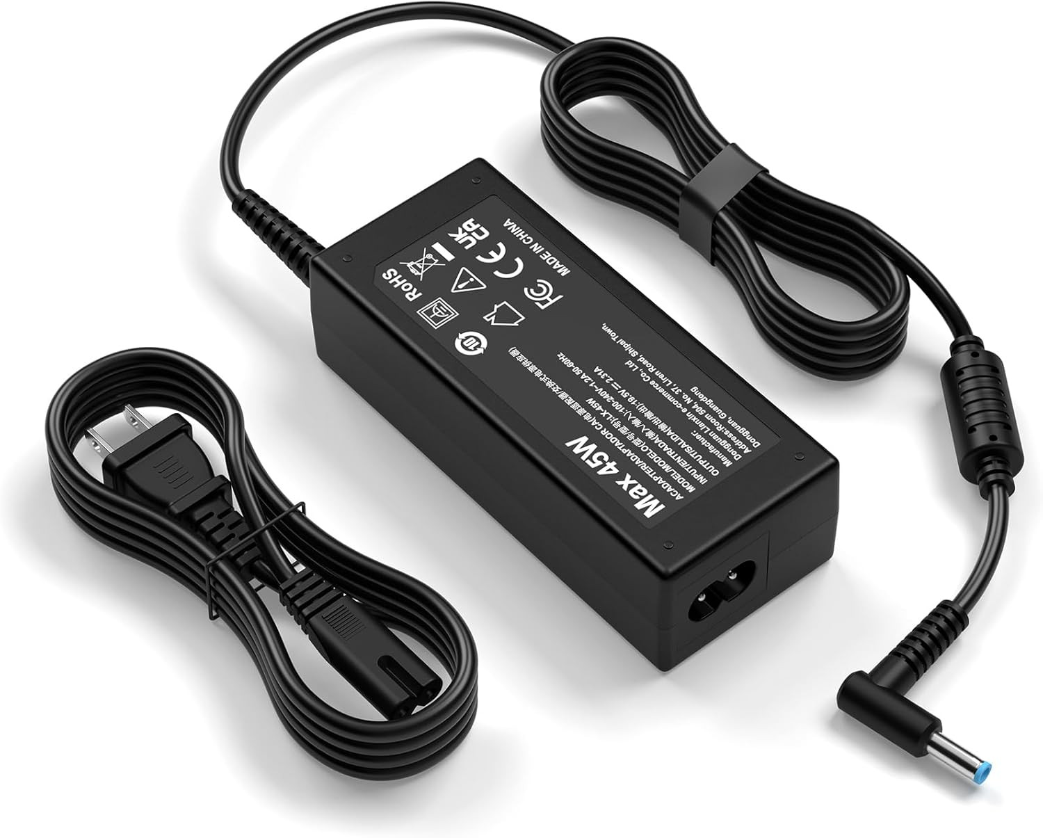 45W Laptop Charger Compatible with HP Stream 11 13 14,Pavilion X360 11 13 15 Lap