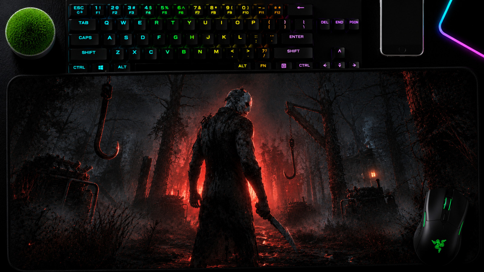 Dead by Daylight XXL Gaming Mouse Pad Survivors Killers Horror Desk Mat