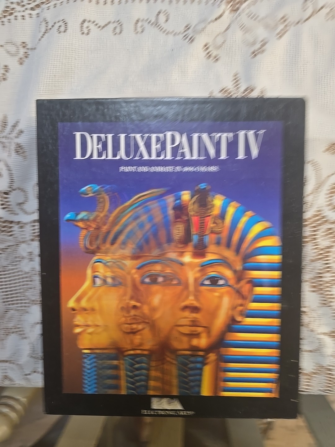 Deluxe Paint IV 4 for Commodore Amiga, Big Box, Bundle, Everything Included New