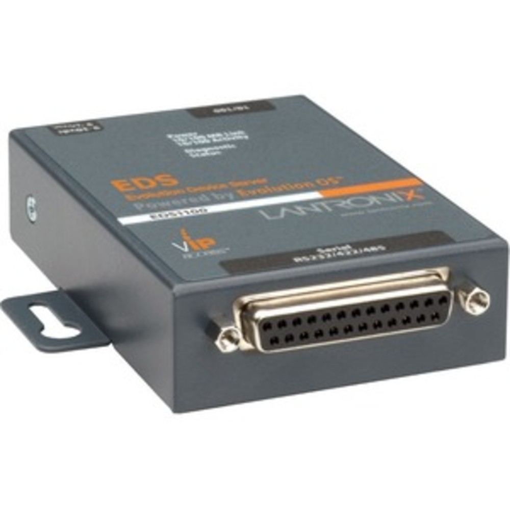 Lantronix ED1100002-01 Device Server EDS1100 1 Port Secure RS232/422/485 Serial