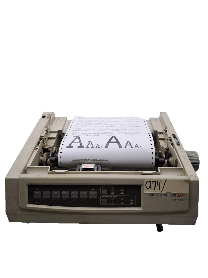 OKI Data Microline 320 9-Pin Turbo Dot Matrix Printer