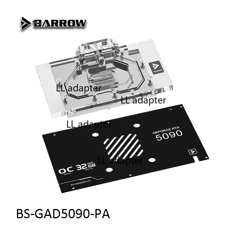Barrow GPU Water Block For GALAX RTX 5090 D GENERAL/GALAX RTX5090 D LUNA