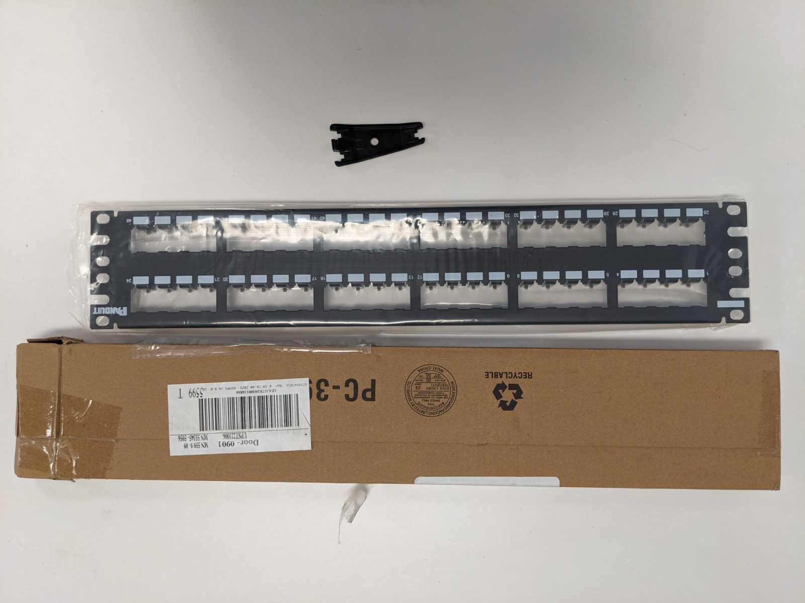 Panduit CP48BLY - 48-Port Metal Modular Patch Panel - Sheilded - NIB