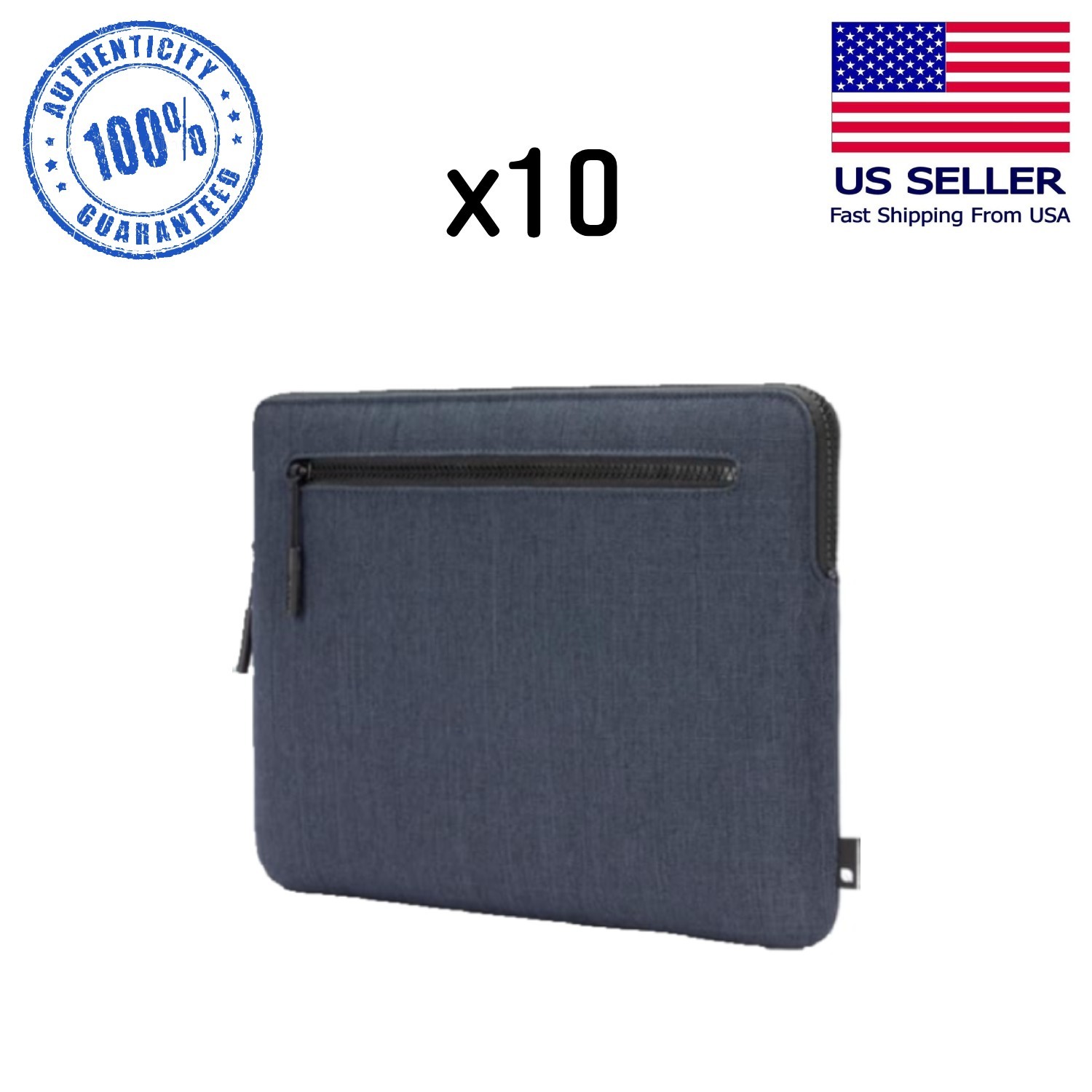10x Lot Incase Compact Sleeve for 15-16" MacBook - Flight Nylon Navy - Brand New