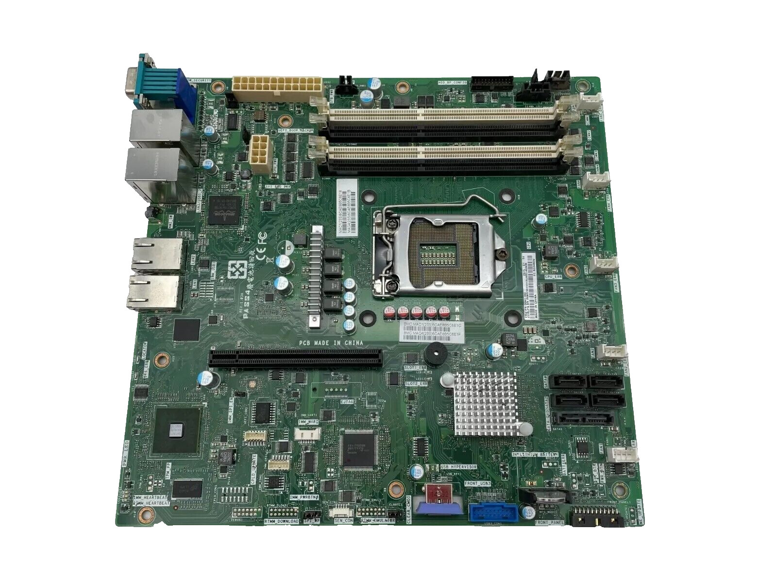 IBM Lenovo x3250 M5 Server System Board Motherboard 00KG100 00YJ478
