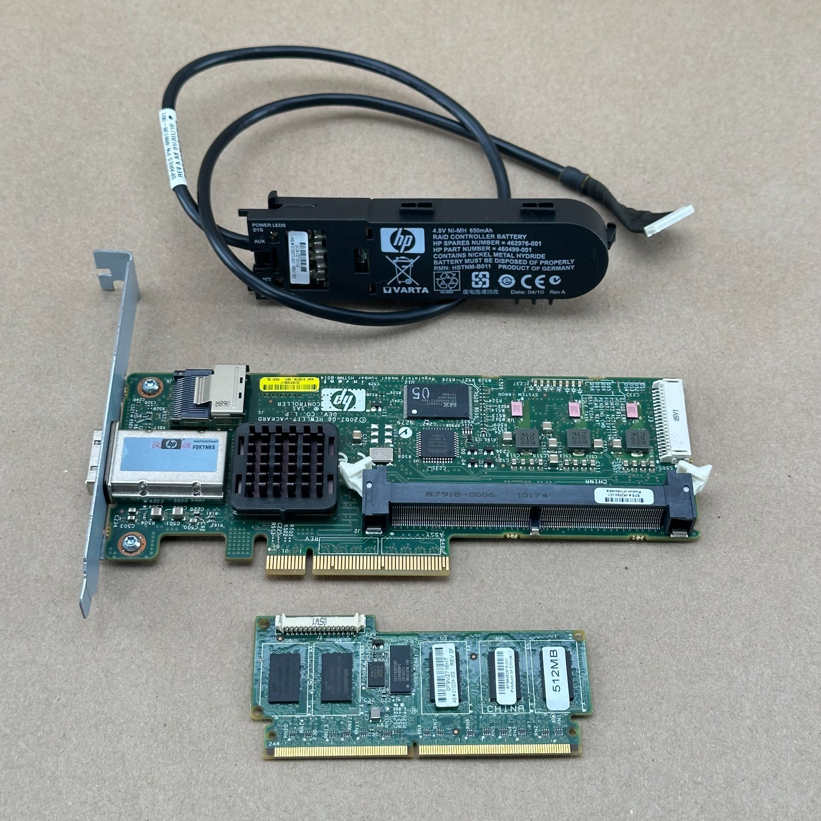 HP Smart Array P212 512MB Cache 6Gb SAS SATA RAID Controller PCIe x8 013218-001