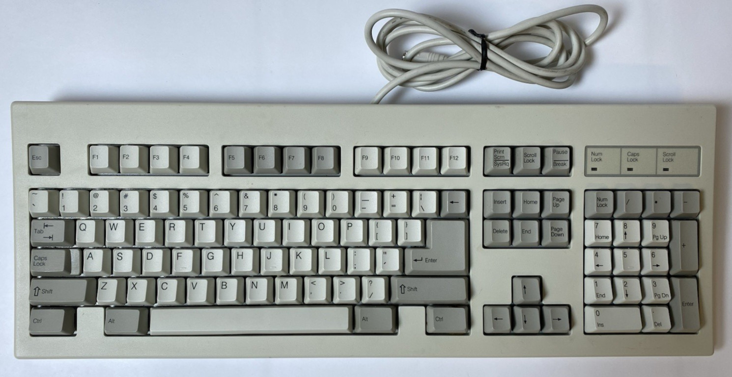 NMB Technologies RT8756C+ Mechanical Hi-Tek "Space Invader" Keyboard