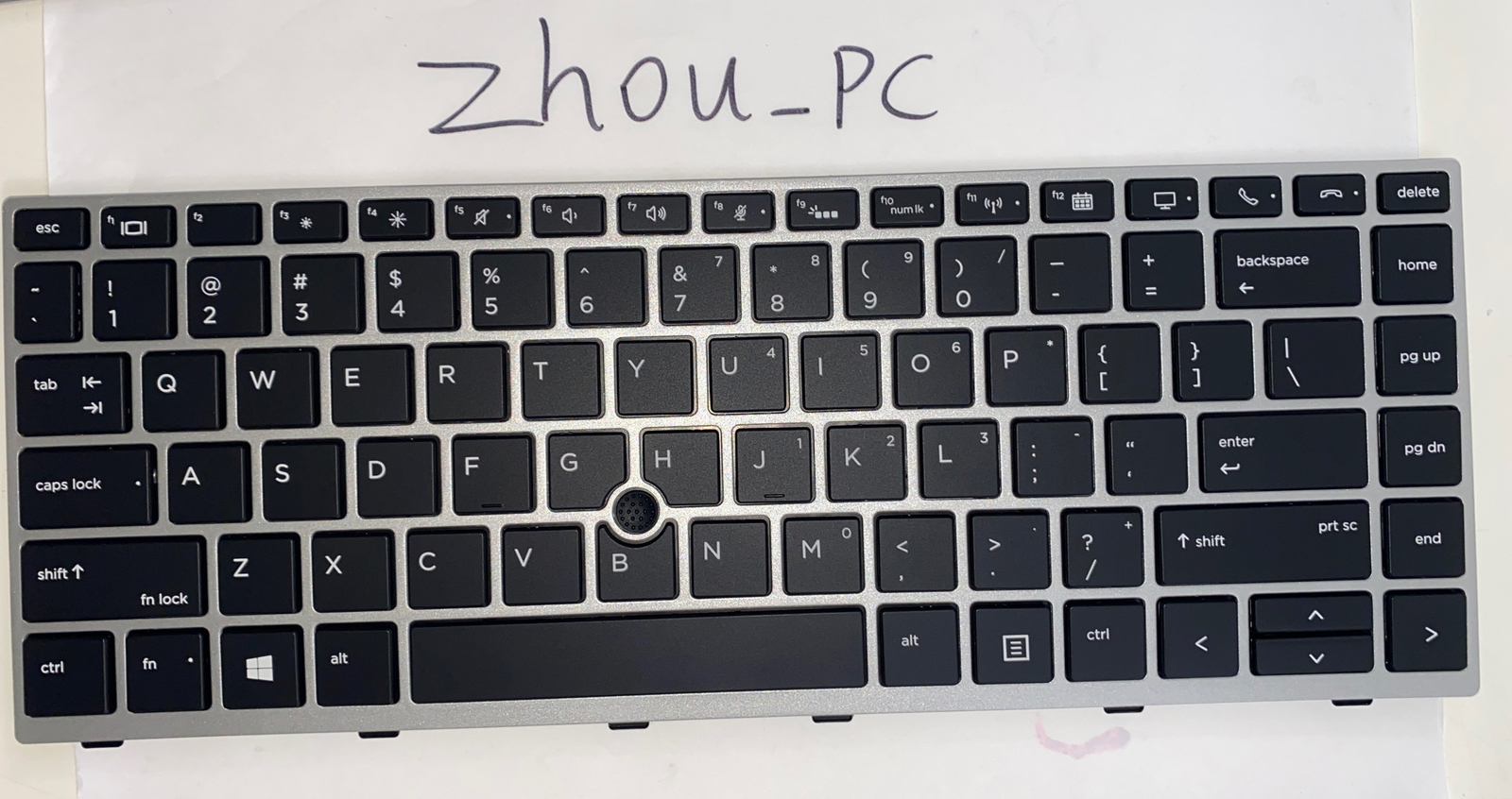 Backlit Replacement US Keyboard Pointer for HP EliteBook 840 G5 846 G5 745 G5