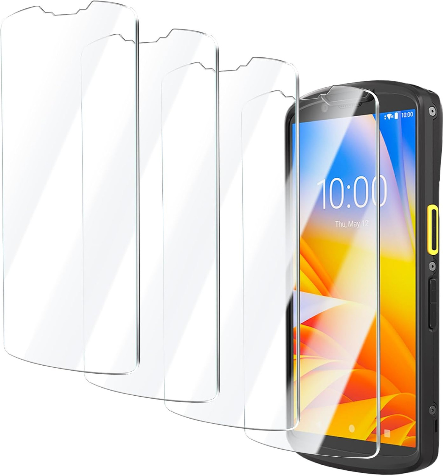 Screen Protector Tempered Glass for Zebra TC53 TC58 9H Scratch Resistant HD