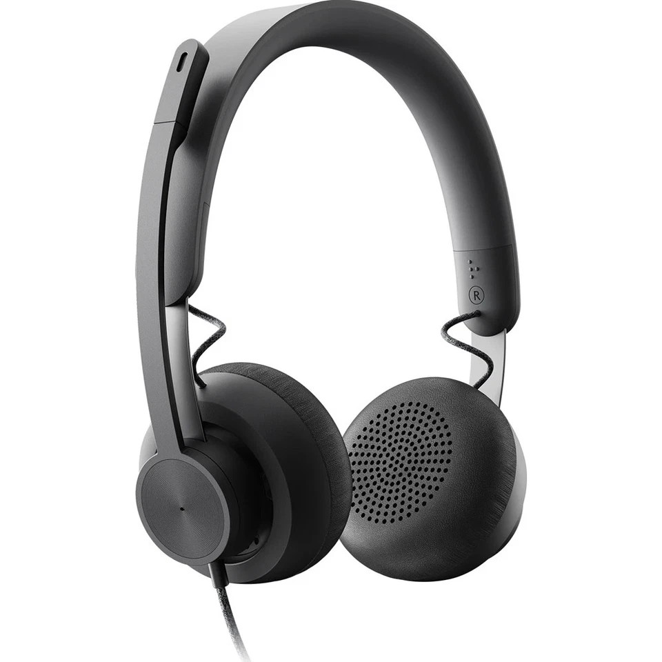 Logitech UC Zone USB Wired Headset UC version in Graphite - 981-000876
