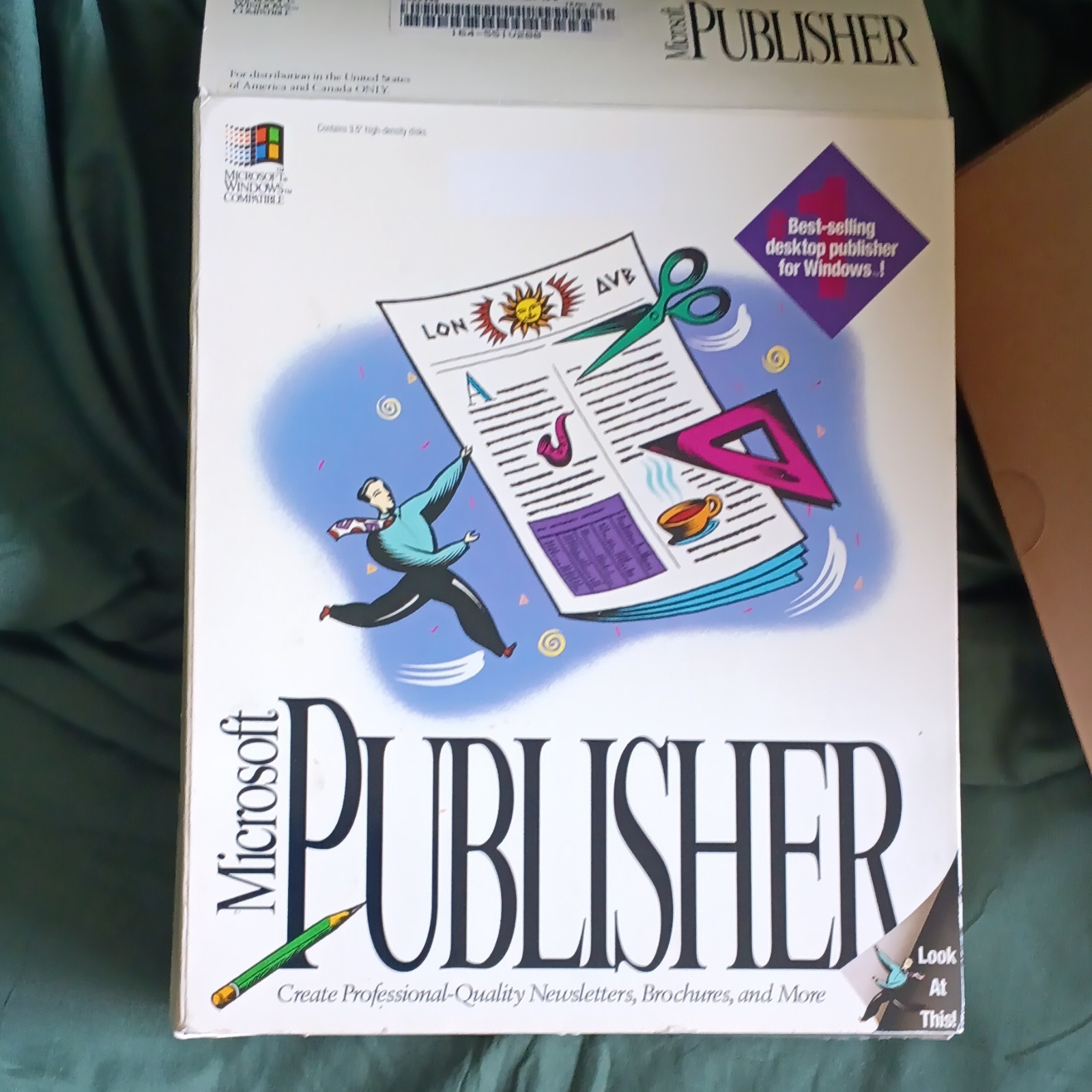 Microsoft Publisher for Windows 2.0 Floppy. 
