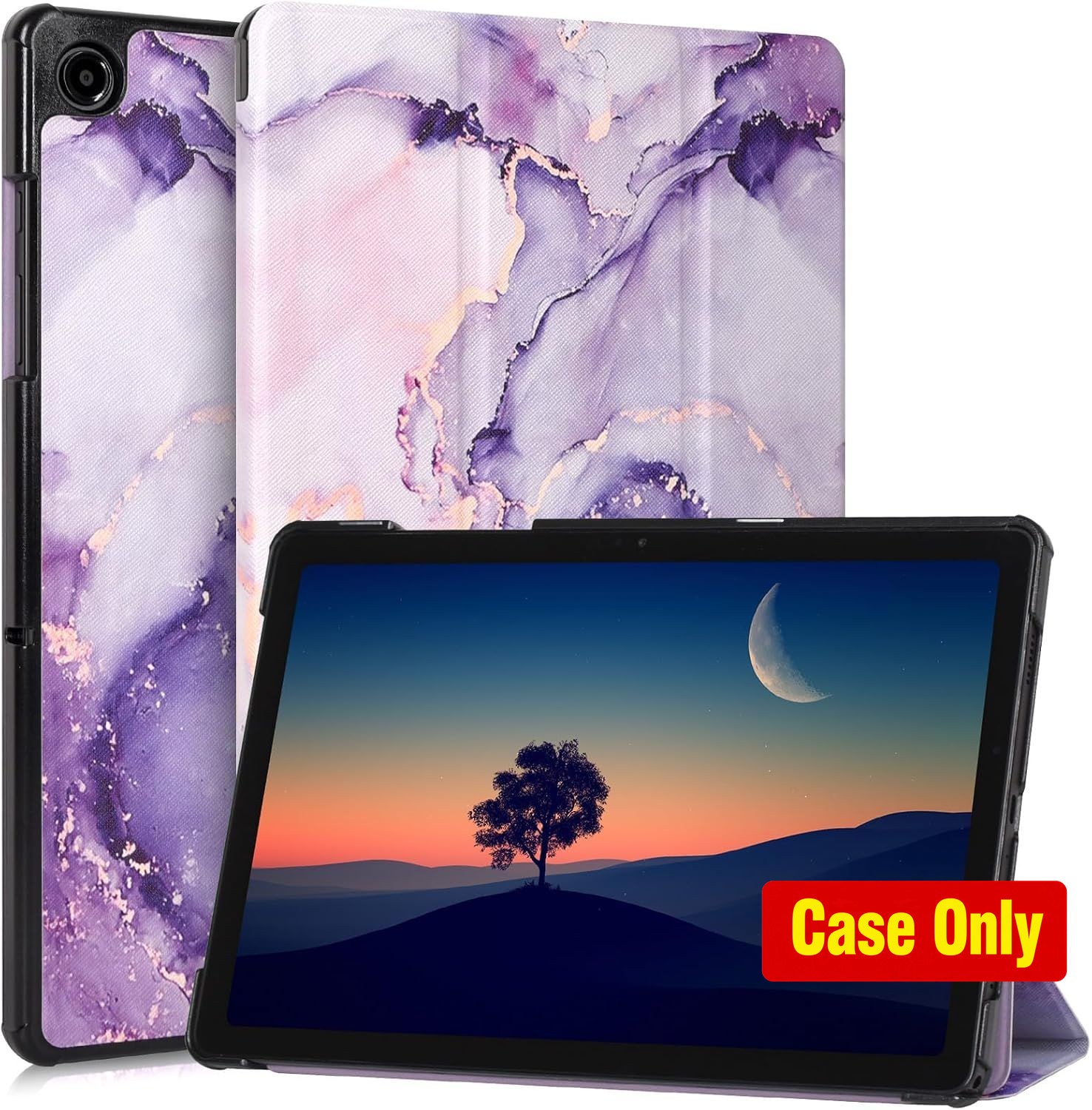 Case for Samsung Galaxy Tab A9+ 11 Inch 2023, Ultra Slim Tri-Fold Stand Cover
