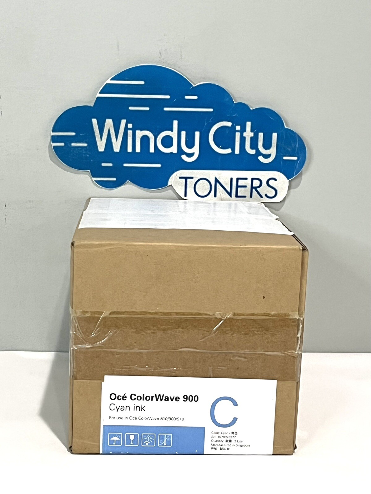 Oce 1070025277 Colorwave 810 900 910 Cyan 2 Liter ink jet cartridge OEM New