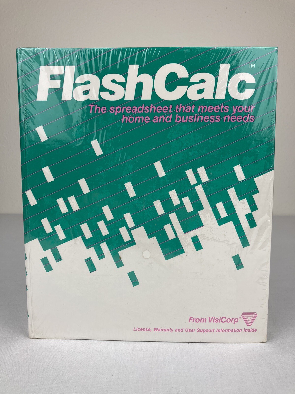 APPLE II Plus IIe IIc Software FlashCalc Spreadsheet Program All Original New