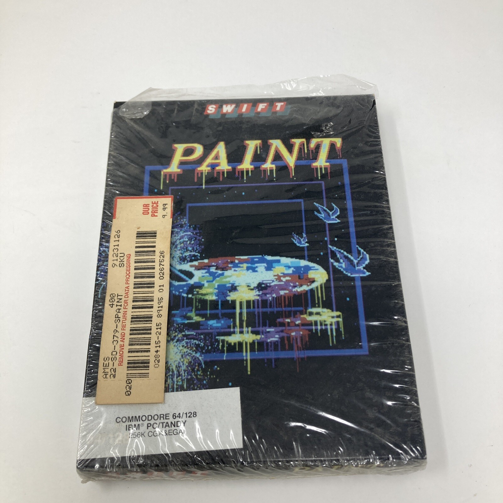 1988 swift paint for IBM PC Tandy and Commodore 64/128 c64 